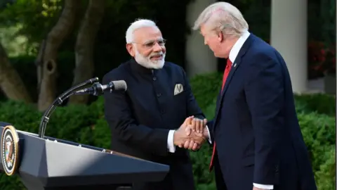 Trump says he will meet with Indian PM Modi next week